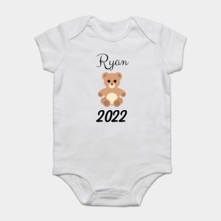 Ryan Family 2022 Black Baby Bodysuit